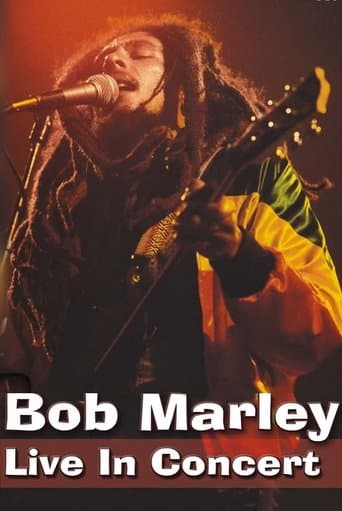 Movie poster for Bob Marley - Live in Concert