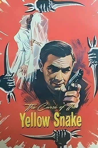 Movie poster for The Curse of the Yellow Snake