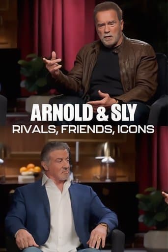 Movie poster for Arnold & Sly: Rivals, Friends, Icons