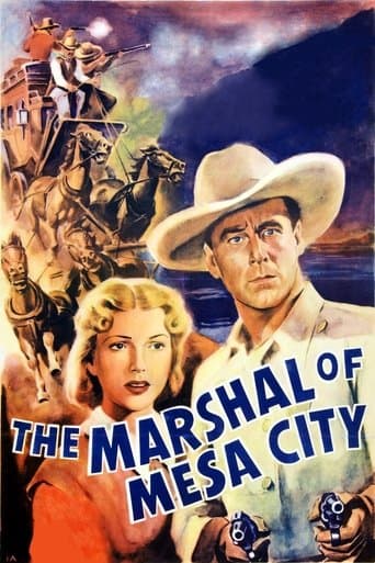 Movie poster for The Marshal Of Mesa City