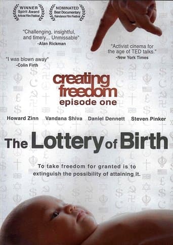 Movie poster for Creating Freedom: The Lottery of Birth