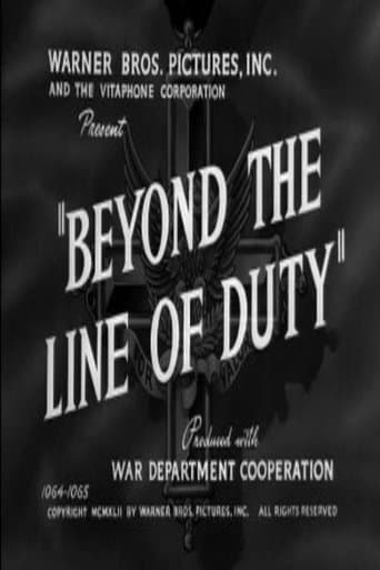 Movie poster for Beyond the Line of Duty