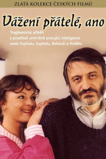 Movie poster for Vážení přátelé, ano
