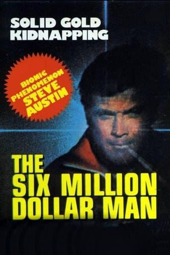 Movie poster for The Six Million Dollar Man: The Solid Gold Kidnapping
