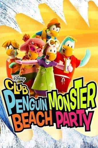 Movie poster for Club Penguin Monster Beach Party