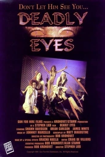 Movie poster for Deadly Eyes
