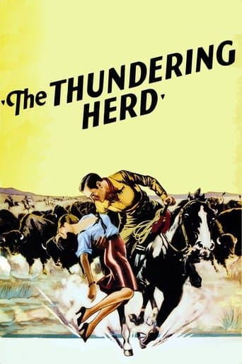 Movie poster for Buffalo Stampede