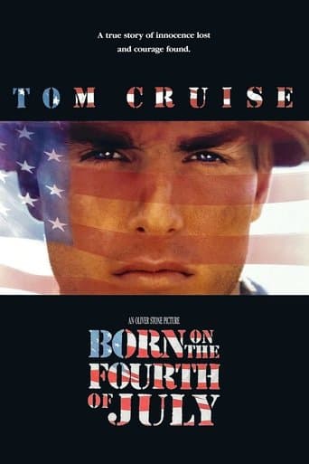 Movie poster for Born on the Fourth of July