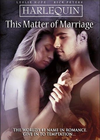 Movie poster for This Matter of Marriage