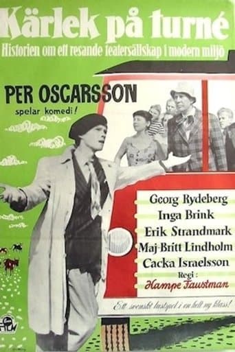 Movie poster for Kärlek på turné