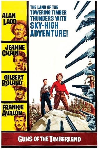Movie poster for Guns of the Timberland