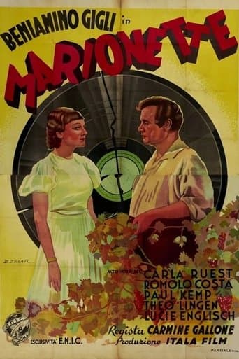 Movie poster for Marionette