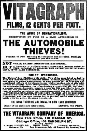 Movie poster for The Automobile Thieves