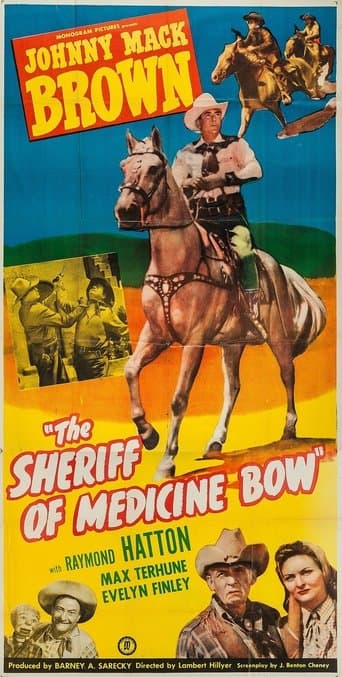 Movie poster for The Sheriff of Medicine Bow