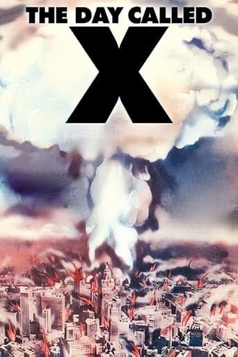 Movie poster for The Day Called X