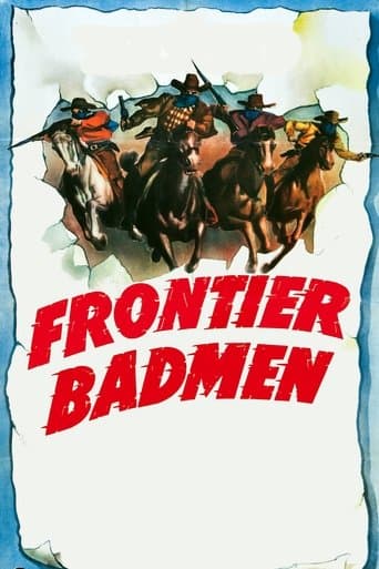 Movie poster for Frontier Badmen
