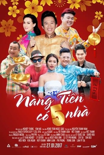Movie poster for Nàng tiên có 5 nhà