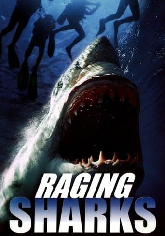 Movie poster for Raging Sharks