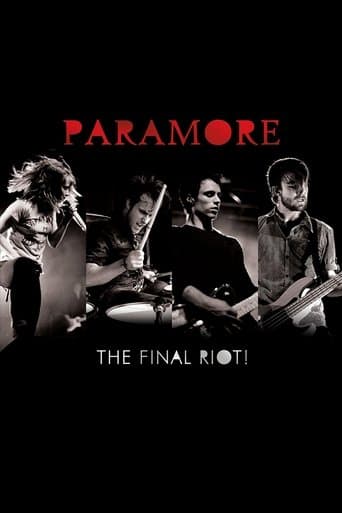 Movie poster for Paramore: The Final Riot!