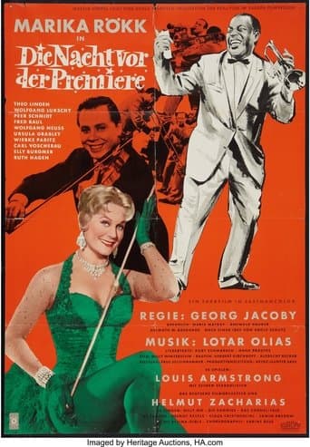 Movie poster for Die Nacht vor der Premiere