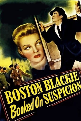 Movie poster for Boston Blackie Booked on Suspicion