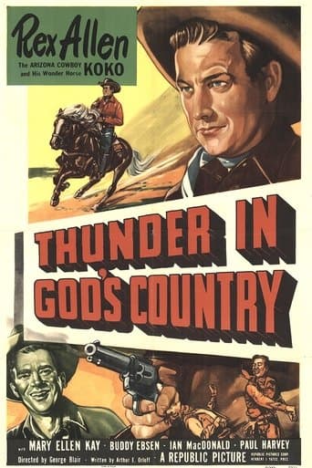 Movie poster for Thunder in God's Country
