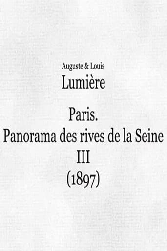Movie poster for Panorama des rives de la Seine à Paris, III