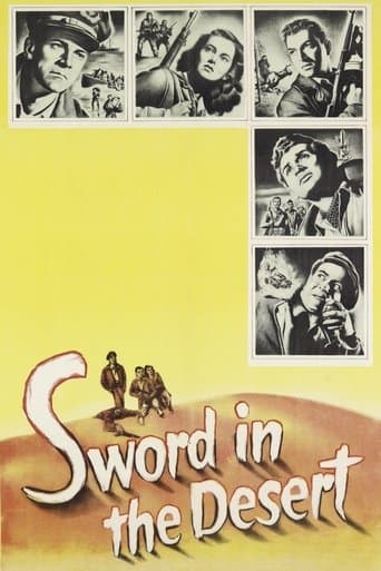 Movie poster for Sword in the Desert