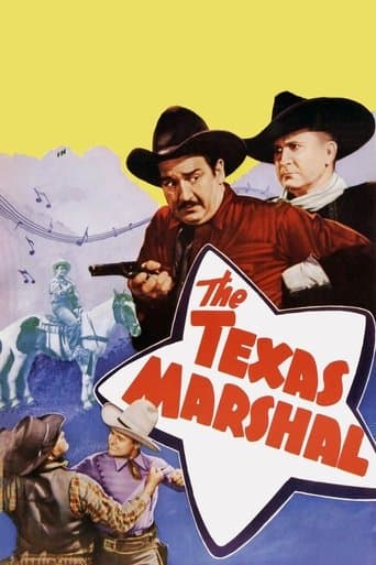 Movie poster for The Texas Marshal