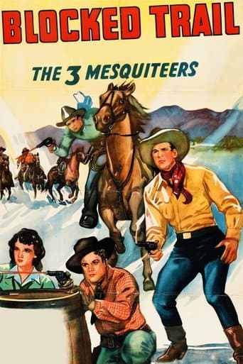 Movie poster for The Blocked Trail