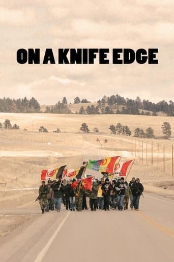 Movie poster for On a Knife Edge