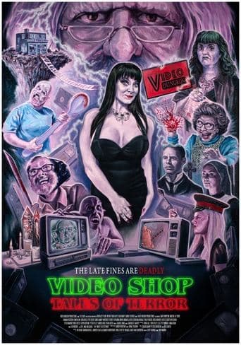 Movie poster for Video Shop Tales of Terror