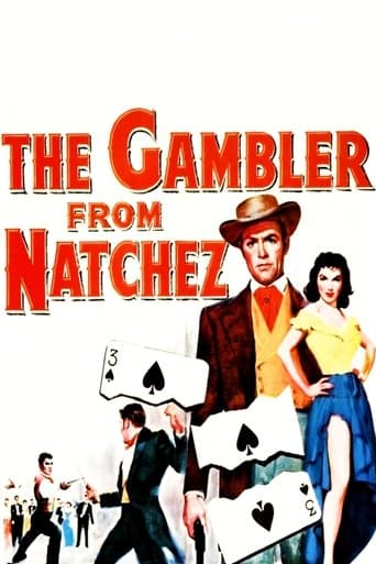Movie poster for The Gambler from Natchez