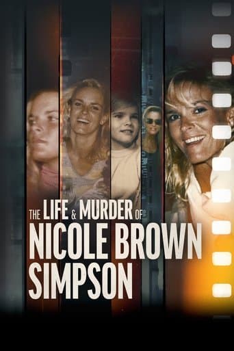 Movie poster for The Life & Murder of Nicole Brown Simpson