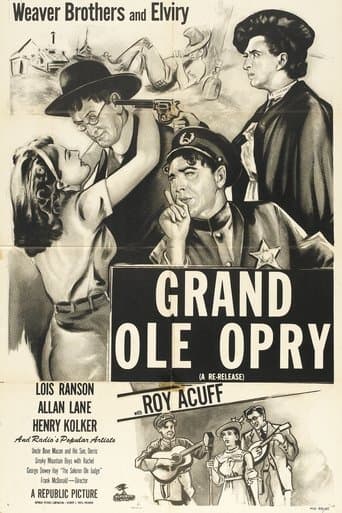 Movie poster for Grand Ole Opry
