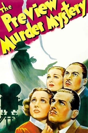 Movie poster for The Preview Murder Mystery