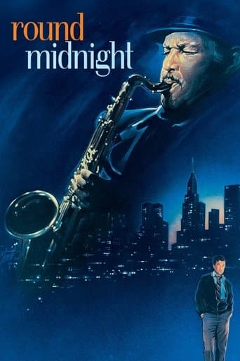Movie poster for 'Round Midnight