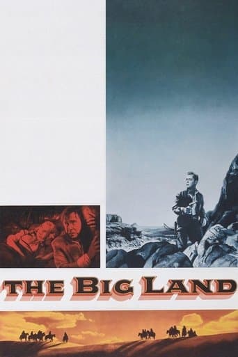 Movie poster for The Big Land