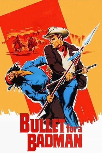 Movie poster for Bullet for a Badman