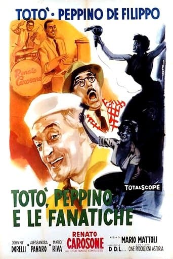 Movie poster for Totò, Peppino e le fanatiche