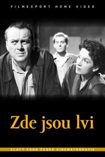 Movie poster for Zde jsou lvi