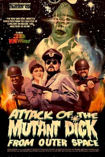 Movie poster for Attack of the Mutant Dick from Outer Space