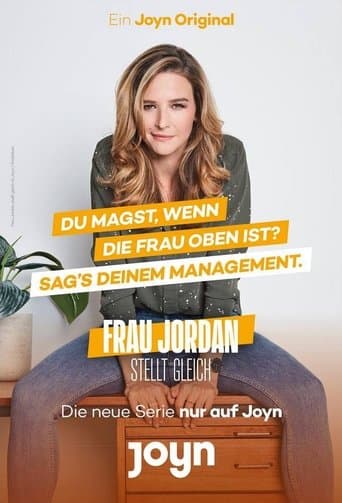 Movie poster for Frau Jordan stellt gleich