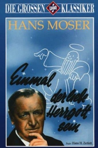 Movie poster for Einmal der liebe Herrgott sein