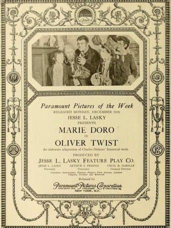 Movie poster for Oliver Twist