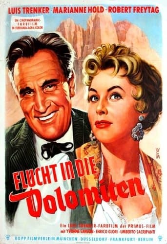 Movie poster for Flucht in die Dolomiten