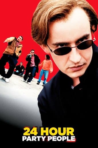 Movie poster for 24 Hour Party People