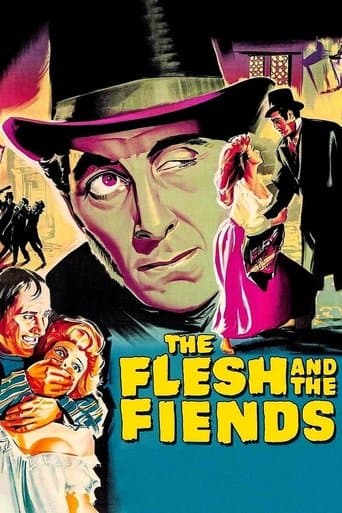 Movie poster for The Flesh and the Fiends