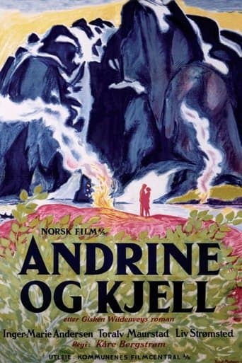 Movie poster for Andrine and Kjell