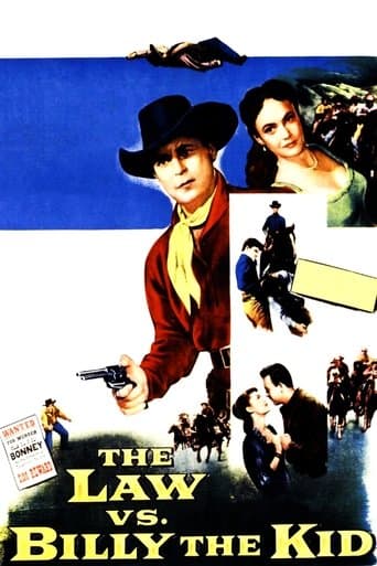 Movie poster for The Law vs. Billy the Kid